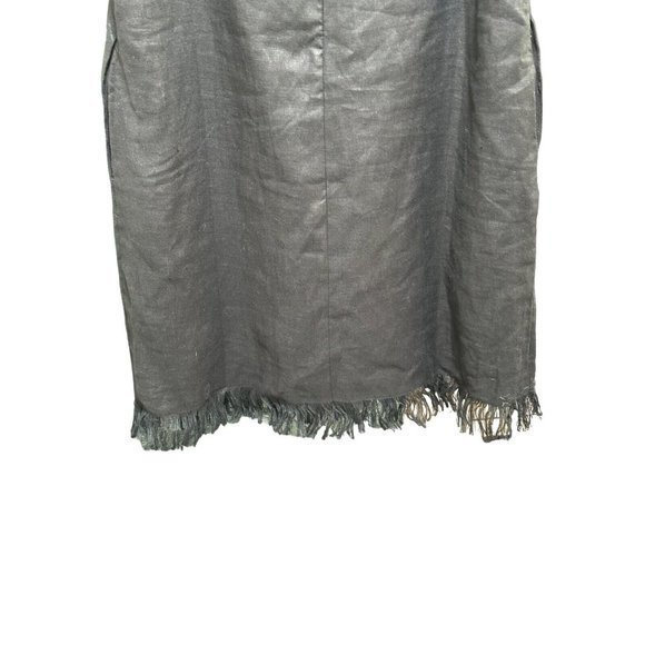 Impeccable‎ Pig Linen Dress Womens L Basic Essential Timeless Sustainable Earthy - Picture 7 of 9